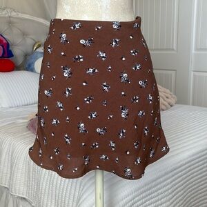 Mini Floral Skirt